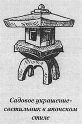 Аксессуары <a href=http://pmsvet.ru/lampyi-svoimi-rukami.html>своими руками</a> в саду украшение для сада - светильник в японском стиле